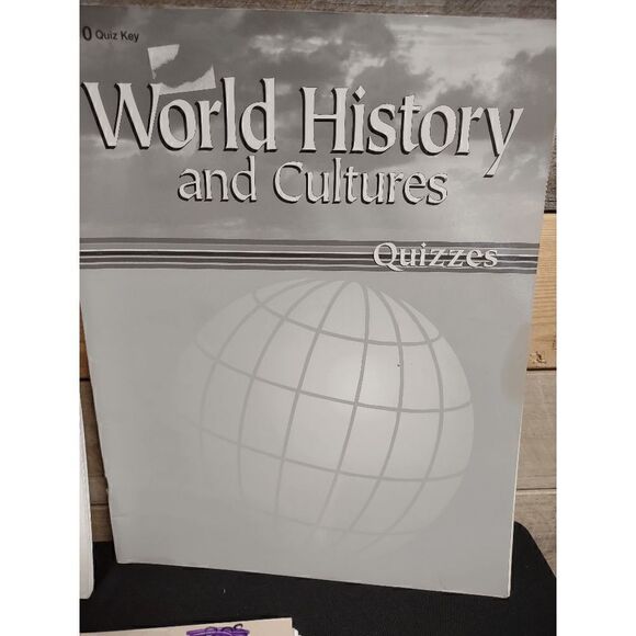 A Beka World History and Cultures Teacher Guide, Quiz Key, Tests / Map Project - Picture 3 of 4